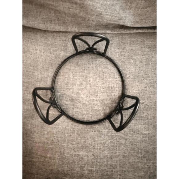 Longaberger Wrought Iron Pedestal Plant Stand Plate Stand 6” - Picture 6 of 7